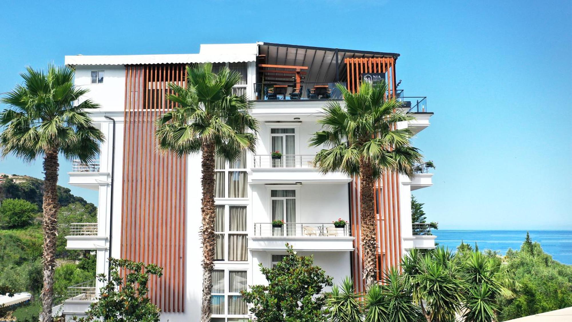 Nia Boutique Hotel By Rapo'S Resort Himarë Dış mekan fotoğraf